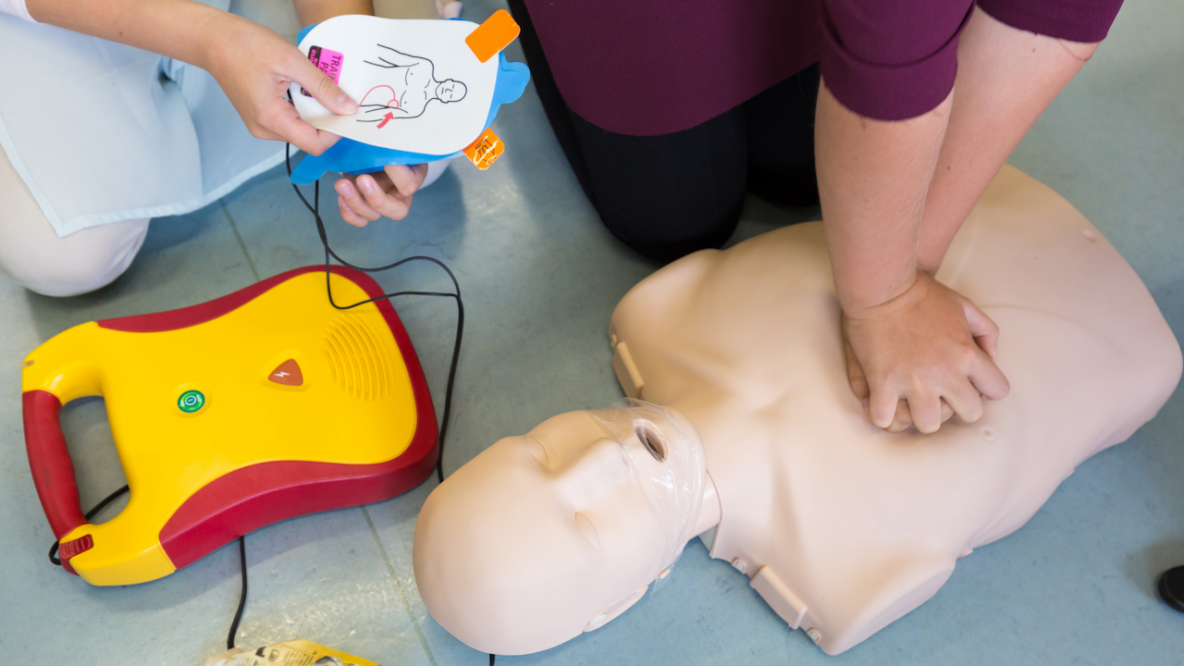 AED training.